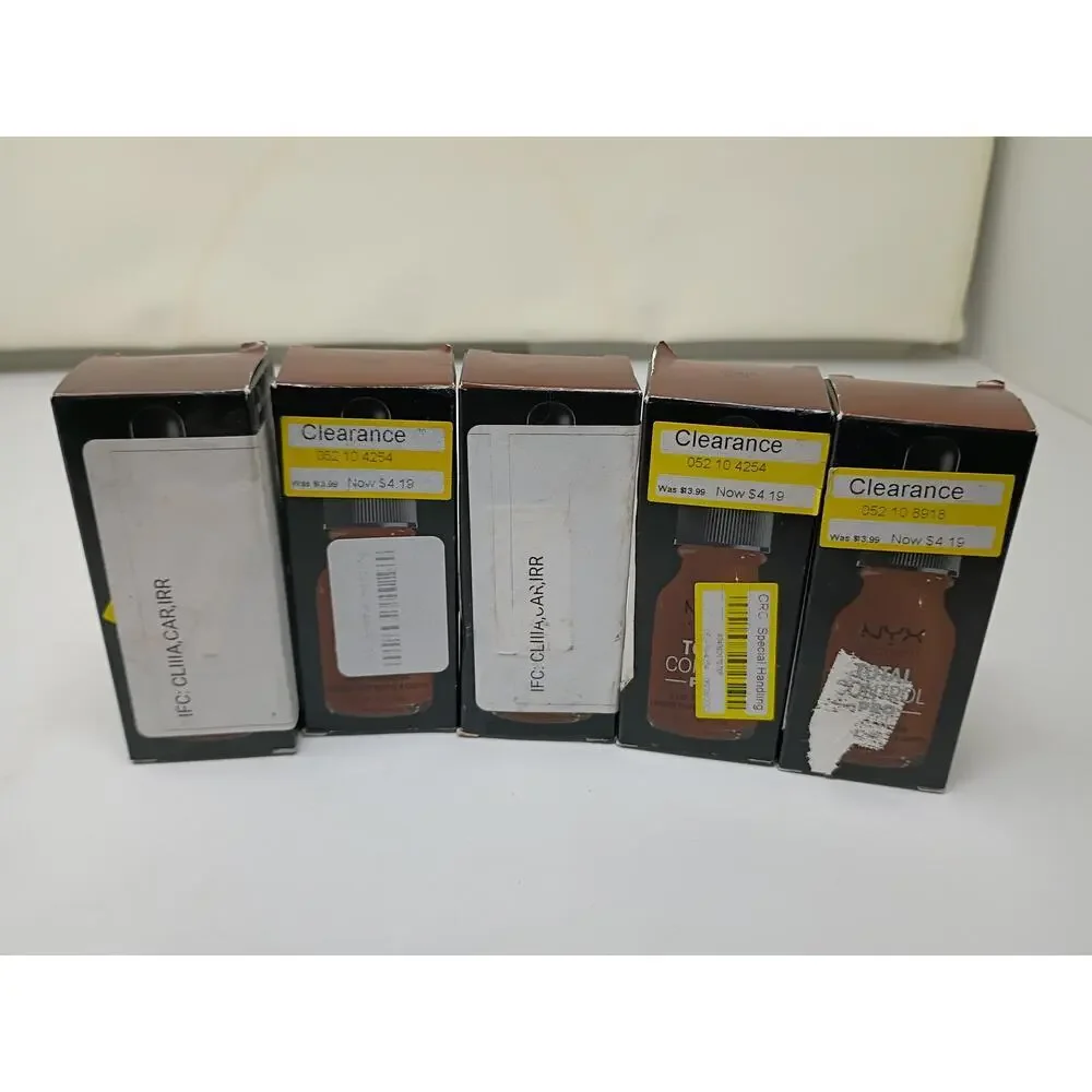 NYX Total Control Pro Drop Foundation - Mocha (New 5-Bundle)